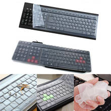 Universal Silicone Desktop Computer Keyboard Cover Skin Protector Film Cover 2024 - buy cheap