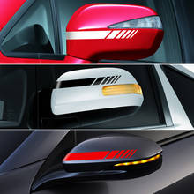 Автомобильный Стайлинг Зеркало заднего вида наклейки для Audi a4 a5 a6 b5 b6 b7 q3 q5 q7 rs quattro s линии c5 c6 tt sline a3 a7 2024 - купить недорого