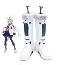 Game Umamusume: Pretty Derby Oguri Cap Cosplay Shoes Halloween Carnival Boots Cosplay Prop Custom Made 2024 - buy cheap