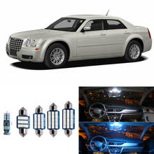 Kit de bombillas LED blancas Canbus, luz Interior para Chrysler 300, 300C, 300M, 2005-2010, luz de matrícula de techo, 17 Uds. 2024 - compra barato