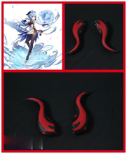 Genshin Impact Ganyu Cosplay Hair Clip Hairpin Anime Horn Hair Pin Halloween Costume Accessories Version 2 2024 - buy cheap