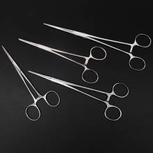1pc Medical Dental Surgical Curved Hemostatic Forceps Stainless Steel 14cm/16cm/18cm 2024 - buy cheap