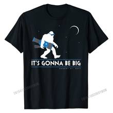 Bigfoot-Camiseta con diseño de Eclipse Solar para hombre, camisa divertida con diseño de regalo del espacio del 21 de agosto, de algodón, nueva 2024 - compra barato
