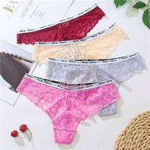 3pcs Women Panties Cotton Seamless Underwear New Sexy Letter Printed Female Underpants Comfort Intimates Sexy G String Lingerie 2024 - buy cheap