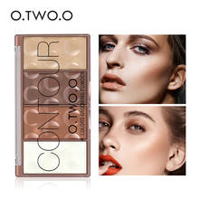 O.TWO.O Contour Palette Face Shading Grooming Powder Makeup 4 Colors Long-Lasting Face Make Up Contouring Bronzer Cosmetics 2024 - купить недорого