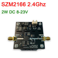SZM2166 2.4Ghz RF power amplifier 2400MHz 2W 33dBm 8-23V DC for 2.4G wifi Bluetooth Ham Radio 2024 - buy cheap