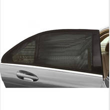 New 2PCS Net Car Window Mesh  Shield Sunshade Visor Net Mosquito Repellent UV Protection Anti Mosquito Window Covers 2024 - buy cheap