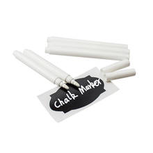 4pcs White Liquid Chalk Pens for Wall Sticker Kids Room Blackboard Convenient Removable Mark Pens Kawaii Stationery 2024 - buy cheap