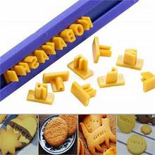 DIY Alphabet Plastic Cake Mould Letter Alphabet Biscuit Cookie Cutter Press Stamp Embosser Cookies Cutter Tools Kitchen Tools 2024 - buy cheap