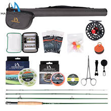Maximumcatch Maxcatch Premier-Kit de caña de pescar con mosca y carrete de mosca, Combo completo, traje de pesca 2024 - compra barato