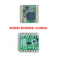 LoRa-módulo transceptor inalámbrico FSK GFSK 00K RFM96 RFM96W SX1276 433Mhz RFM96W-433S2, velocidad de transmisión, interfaz SPI 300Kbps 2024 - compra barato