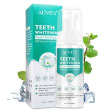 Teeth Whitening Mousse Toothpaste Dental Oral Hygiene Remove Stains Plaque Teeth Deep Cleaning Tooth White Tool 60ML 2024 - buy cheap