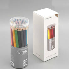 Для Xiaomi 36 штук цветных карандашей 36 цветов Толстая жила карандаши для рисования гладкий набор для художника студентов 2024 - купить недорого