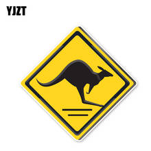 YJZT 14,9*15,1 см Предупреждение знак следите за дикий Животные аксессуары для автомобильных наклеек бампер C30-0504 2024 - купить недорого
