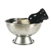 Men's Stainless Steel Shaving Soap Bowl Wet Shaving Cup For Shave Brush Male Face Cleaning Soap Mug Tool 2024 - buy cheap