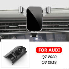 Soporte de navegación para coche, accesorio de montaje especial para automóvil Audi Q7 2020 Q8 2019, Carga de coche, GPS 2024 - compra barato