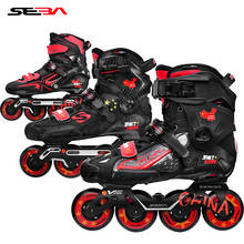 Original SEBA S Slide TRIX HL China Limited Version Professional Adult Inline Skates Shoes Slalom Sliding Free Skating Patines 2024 - buy cheap