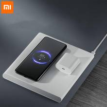 Xiaomi-carregador sem fio inteligente, original, carregador 20w, carregamento máximo, sem fio, para xiaomi 10 pro, oneplus 8 2024 - compre barato