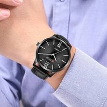 Oukeshi relógio de pulso de quartzo masculino, relógio de luxo da moda para negócios à prova d'água 2024 - compre barato
