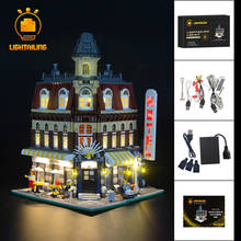 Kit de iluminación Led para cafetería de esquina, juego de bloques de construcción Compatible con 10182 15002 2024 - compra barato