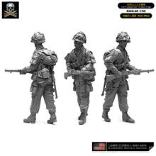 1/35 kits de modelo de resina soldado diy cabeça automática montada 2024 - compre barato