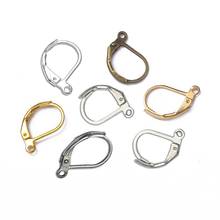 High Quality 20pcs/lot 10x16mm French Earring Hooks Wire Settings Base Hoops Earrings Clasps For DIY Jewelry Making Supplies 2024 - buy cheap