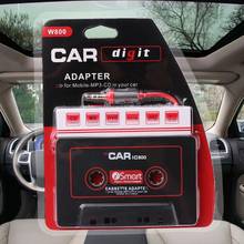 3,5 мм Автомобильный AUX Кассетный адаптер конвертер для автомобильного плеера MP3 E7CA 2024 - купить недорого