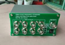 10MHz Distribution amplifier OCXO frequency standard 8 port output 2024 - buy cheap