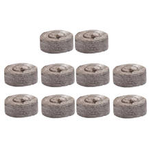 10Pcs 30 mm Garden Flowers Planting Soil Block Round Peat Pellets Seed Starting Plugs Pallet Seedling Soil Block Nursery Soil 2024 - buy cheap