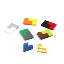 200 Pieces Flat Blocks Tile 2 X 2 Corner MOC Train Accessories Replacements Parts 14719 Toys for Kids in Flat Plate Bricks 2024 - buy cheap