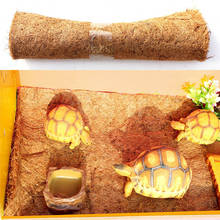 Reptile Pet Bed Mat Aquarium Tortoise Turtle Lizard Reptiles Climbing Coconut Palm Carpet SNO88 2024 - buy cheap