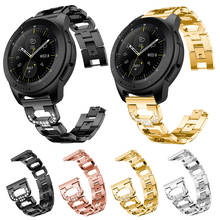 Ремешок 20 мм для samsung Galaxy Watch Active/Galaxy Watch 42 мм/gear S2 сменный ремешок из нержавеющей стали 2024 - купить недорого