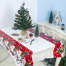 Decoração de natal à prova dwaterproof água toalha de mesa de jantar de ano novo decorações para casa retangular capas de mesa 180*110cm 19nov25 2024 - compre barato