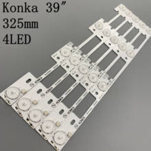 10 Pieces 4 LEDs* 6V LED backlight bar for Konka 39 inches TV KDL39SS662U 35018339 Konka 40 inches KDL40SS662U 35019864 327mm 2024 - buy cheap