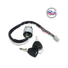 4 Wires ATV Quads Ignition Key Switch  Wheeler  Go Kart Motorcycles Pit Dirt Bike Parts 50CC 110CC 125CC 10CC 200CC 250CC 2024 - buy cheap