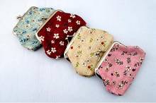 2022 New Fashion Lady Retro Vintage Flower Small Wallet Hasp Purse Clutch Bag 2024 - buy cheap