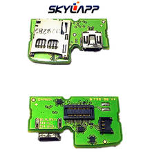 Оригинальная печатная плата w mini USB и microSD держатель для Garmin Edge 800 TYPE-10 gps ремонт сменная плата бесплатная доставка 2024 - купить недорого