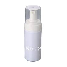 120ML white FOAMING MOUSSE BOTTLE  with white press pump can be used for cosmetic packing 2024 - buy cheap