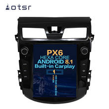 Aotsr Tesla 10.4“ Android 8.1 Vertical screen Car DVD Multimedia player GPS Navigation For NISSAN Teana 2013-2018 stereo carplay 2024 - buy cheap
