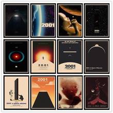 Perfect JL 2001: A Space Odyssey retro posters kraft wall paper High Quality Painting For Home Decor wall stickers HBB1 2024 - compre barato