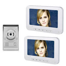 Видеодомофон SmartYIBA, система внутренней связи, 7-дюймовый цветной монитор и HD-камера с разблокировкой двери 2024 - купить недорого