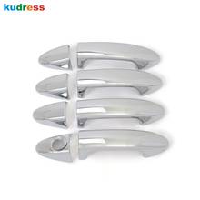 For Ford Fiesta 2009 2010 2011 ABS chrome Door handle catch cover Trim cap auto accessories 8pcs 2024 - buy cheap