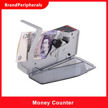 Mini contador de dinero portátil y práctico para todo el mundo, máquina para contar billetes en efectivo, billetes, billetes y billetes, con pantalla LED 2024 - compra barato