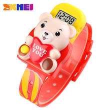 SKMEI-relojes digitales con forma de oso para niños, pulsera deportiva con dibujos animados, juguetes para niñas, regalo, 1748 2024 - compra barato