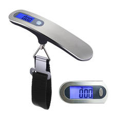 50kg / 10g Digital Scale Hanging Hook LCD Luggage Scale Portable Mini Electronic Scale Weight Balance Travel Hanging Hook Scale 2024 - buy cheap