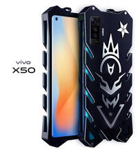 New Original Zimon Armor Aviation Aluminum Metal Bumper Phone Case For Vivo X50 Pro Powerful Outdoor Frame Shockproof Cover 2024 - buy cheap