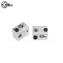 4Pcs 3d printer part V6 Aluminum Block(20x16x11mm)Reprap 3D Printer Extruder V6 heater block All-Metal Extruder For Hot End 2024 - buy cheap