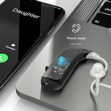 Мини-усилители слуха с Bluetooth, перезаряжаемые Цифровые слуховые аппараты, аудиофоны, усилитель звука ушей, усилитель звонков, музыки, ТВ 2024 - купить недорого