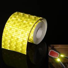 Cycling 5cmx3m Reflective Tape Bicycle Stickers Adhesive Tape Waterproof Bike Night Safety Warning Accessories 2024 - buy cheap