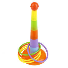 Mini Hoop Ring Toss Plastic Ring Toss Garden Game Pool Toy Outdoor Fun Set Ring Toys For Children Kids Gift 2024 - buy cheap